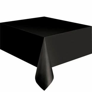 Color Solid Disposable Wed Birthday Party Tablecloth Plastic