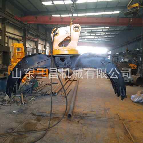 多功能小型轮式挖掘机小型抓木机厂家建筑工程用75型轮胎式挖掘机