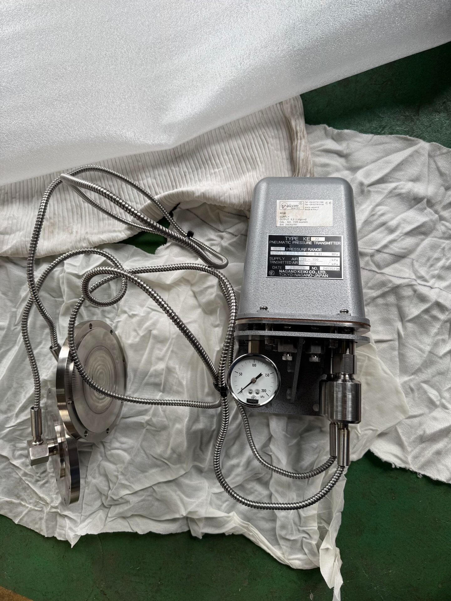 NAGANO KEIKI KE22 Pressure Tra