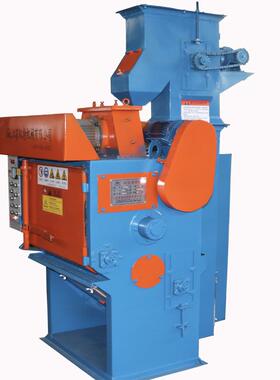 供应抛丸机 QPL50小型环保 自动滚动抛丸机 q324立式回收式清理机