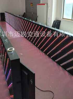 隧式道公路LElD显示屏户外交通情报板悬臂全彩交通诱导ed显示屏