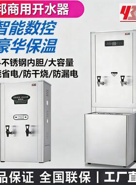 泳邦开水器程控数显60L全自动商用电开水器不锈钢整体保温节能