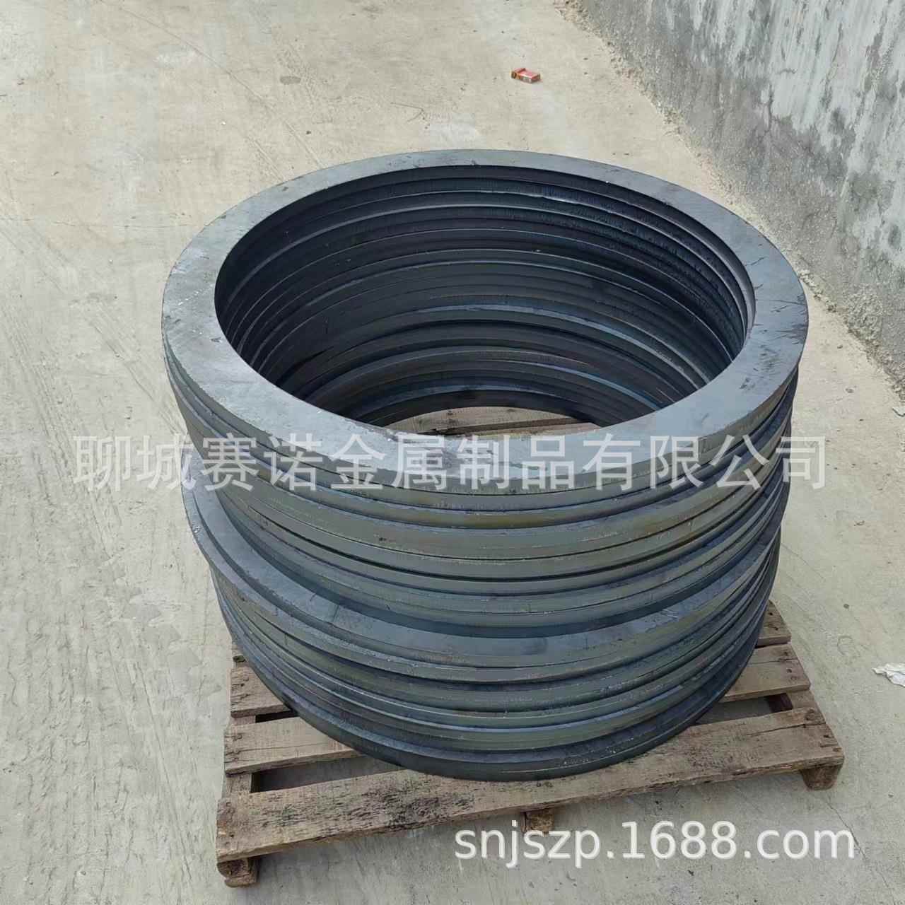 法兰盘法兰毛坯切割法兰圆环管道链接法兰钢板切割打孔垫圈A3钢板图片