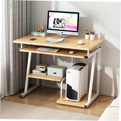 柜架电脑 laptop computer desk 桌子 占地少 study table 一体桌