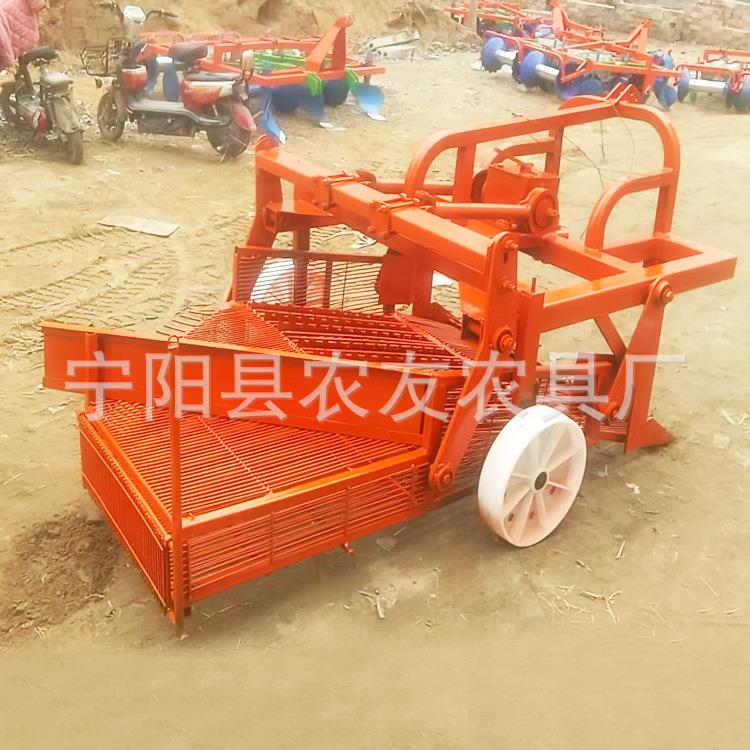 螺丝菜胰岛果收获机甘肃农用地溜溜振动筛收获机80CM宽幅