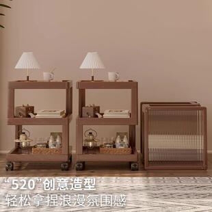沙桌发边几可移无品牌/动几客厅带轮侧柜卧室床头置物边架家用简