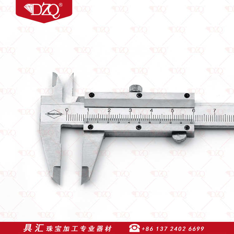 游标卡尺油标线卡高精度不锈钢迷你游标卡尺0~100mm测量内圈尺寸
