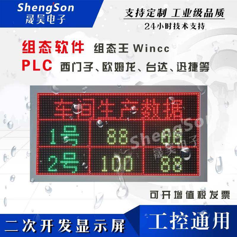 工业led显示屏户外防水电子看