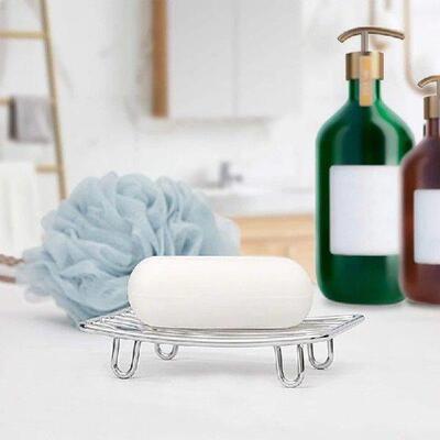 Bar Soap Dish Holder For Shower Bathroom Stainless Steel