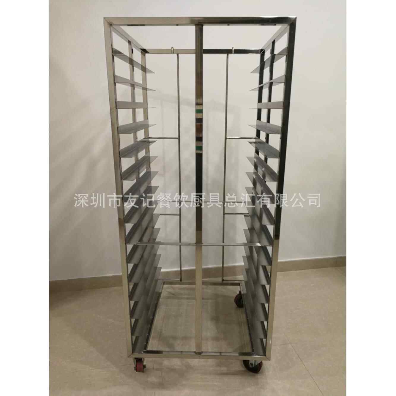 友记不锈钢台拆装式架子厨房架子烤盘架子车深圳不锈钢来样制作