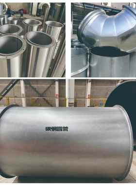 厂家供04锈钢3焊接管不锈钢焊接风不管废气SWV环保排烟通风直管道