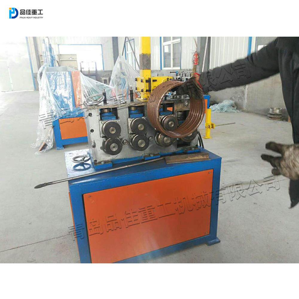 蒸发器盘管机立式电动液压金属盘管机器换热器钢筋弯曲成型机