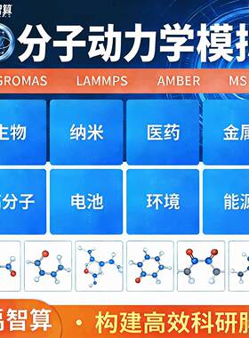 分子动力学模拟/LAMMPS/GROMACS/Materials Studio