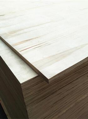 杨木包装板出口免熏蒸高承重托盘包装箱三夹板三合板多层胶合板材