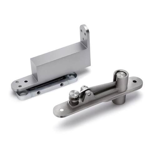 天地铰链免开槽中轴合页偏轴门上下转轴重木门隐形门弹簧三维调节