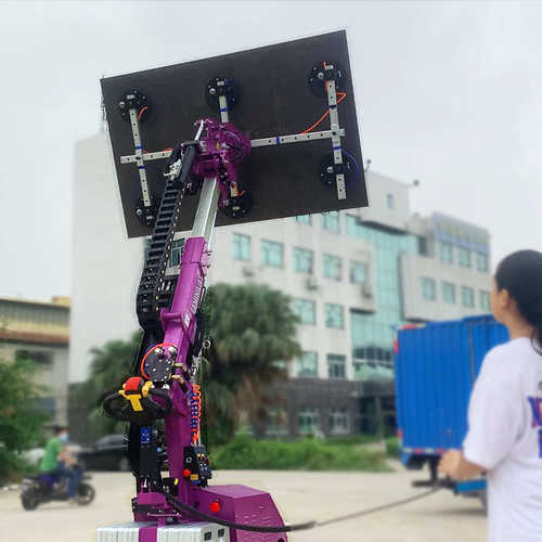 机电安装手臂旋转空吸真空吸盘厂家翻转吊具真机械玻璃吊搬运动