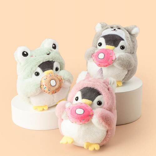 Cute Penguin Doll Keys Keychain Girls Cartoon Car Keyring Ka