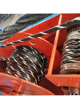 20-30mm塑料绳子制绳机 三股四股扭绳机 二合一塑料绳拧绳机直供