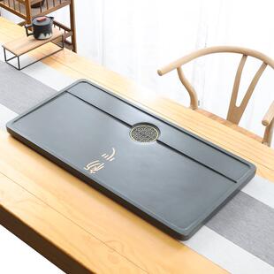 天然天罗绿茶初心圆片盘整抛光家用公石办室中式块原石简约轻奢高
