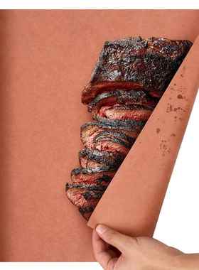 欧美专用屠夫纸烤肉羊皮纸卷 printed butcher paper食品级包肉纸