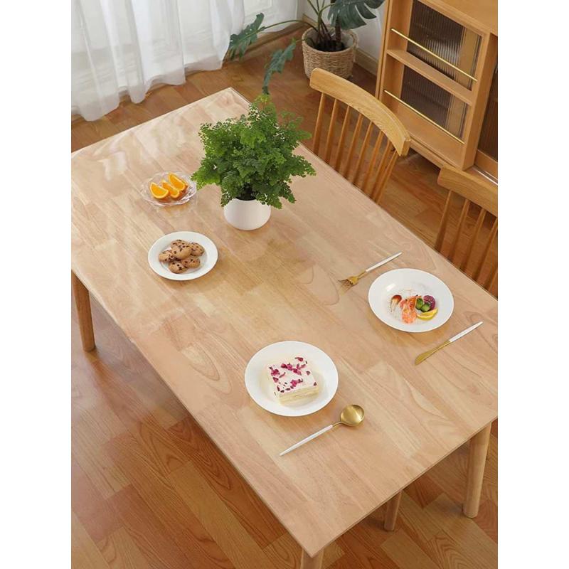 软玻璃桌面垫免洗防水防油防烫塑料PVC透明餐桌垫茶几桌布水新品