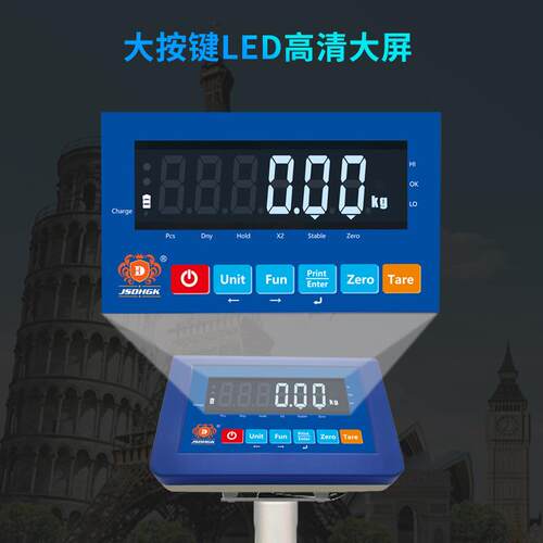 英文版A85-W 100kg美规110V-024电V 精准称A85-W30用0公斤商工业