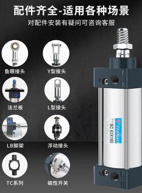 天奥INAO小型大推力SC32X40XX50X63X80100X125TX7A5XOFC200标准气