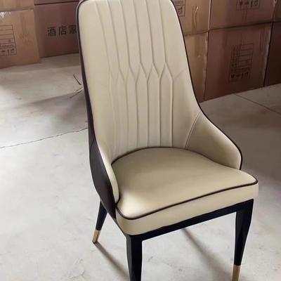 需定制酒店包厢餐椅高背餐桌椅饭店包厢高靠背椅子咖啡椅家用新中