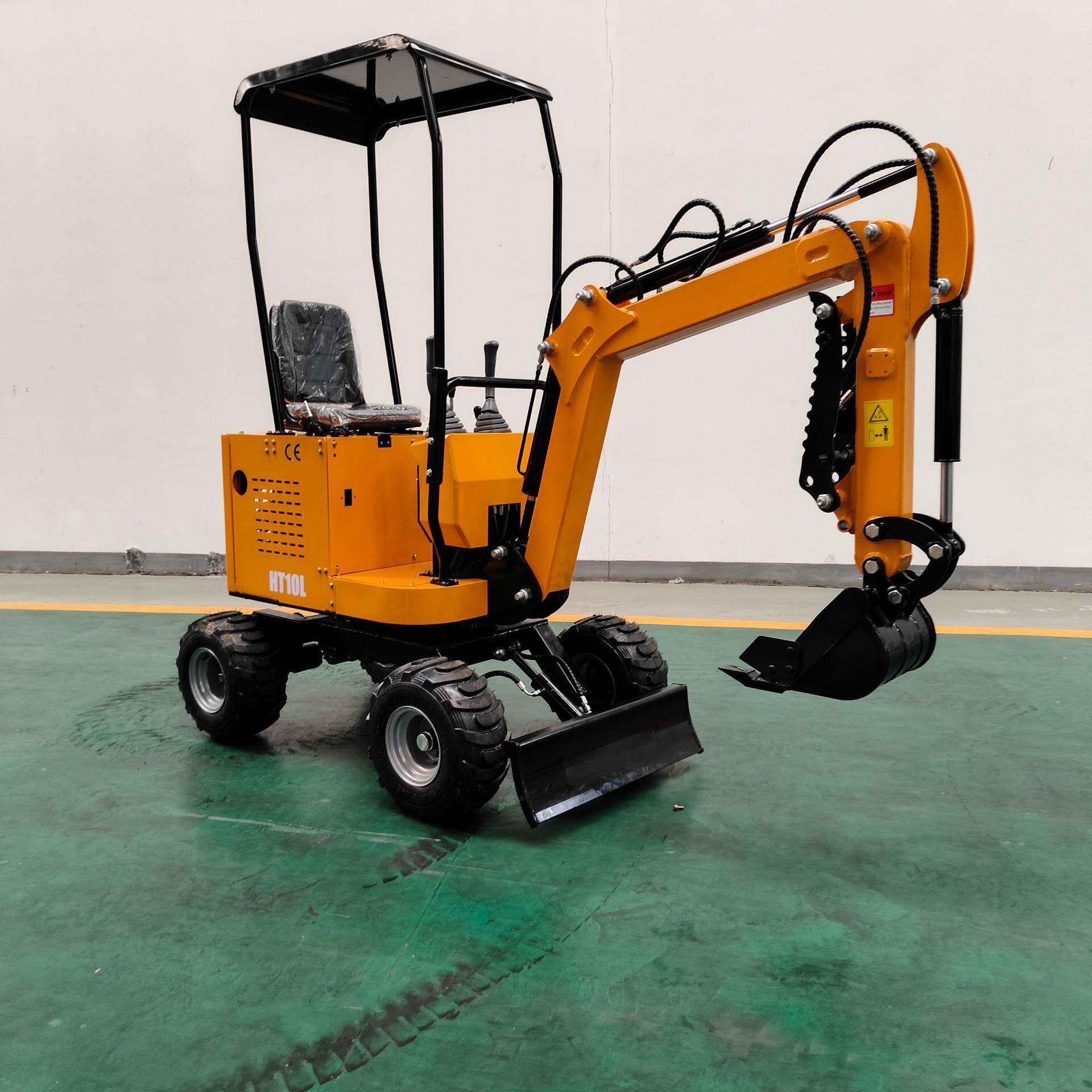 10小型挖掘机建筑工程小勾机微型小挖掘机价格果园用小挖机