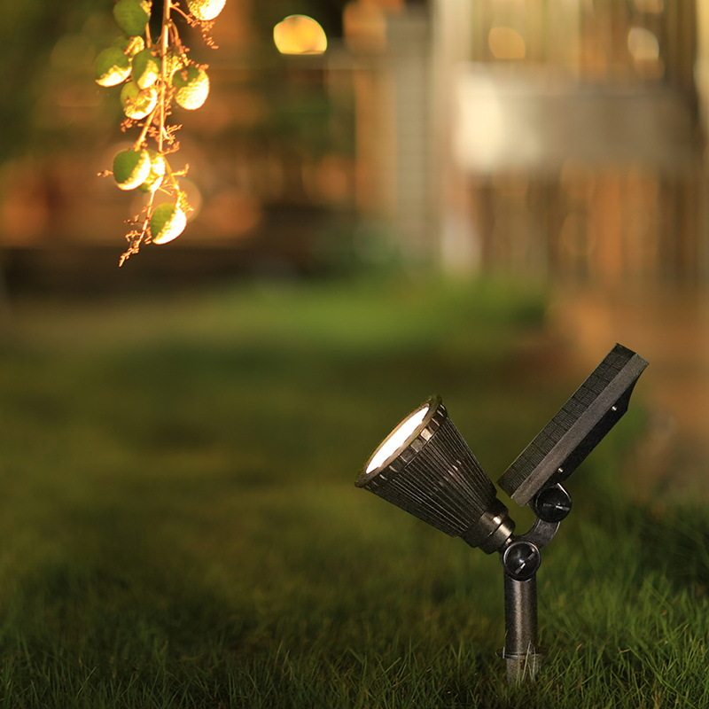 庭院灯别墅园林花园景观灯室外花坛草坪太阳能射灯户外装饰灯