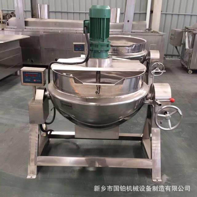 不锈钢夹层锅厂家夹层锅图片夹层锅用途自动搅拌不糊底