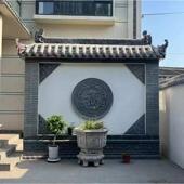 仿古暗八仙系列砖雕古建筑中式 饰挂件浮雕砖 影壁照壁围墙背景墙装