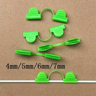 大棚压膜夹玻纤杆双头压膜卡拱棚温室花暖房塑料保温农膜固定夹子