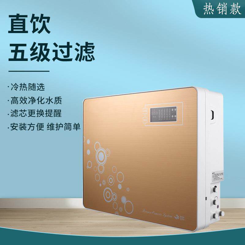 箱式家用反渗透直饮净水器带滤芯提醒功能净水机厨房自来水过滤器