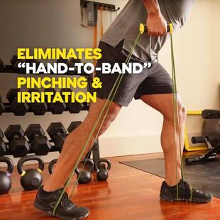 Band Resistance Pair Protec Exercise Bands Handles
