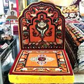 藏毯垫子 坐床床垫 靠背 羊毛垫 坐垫