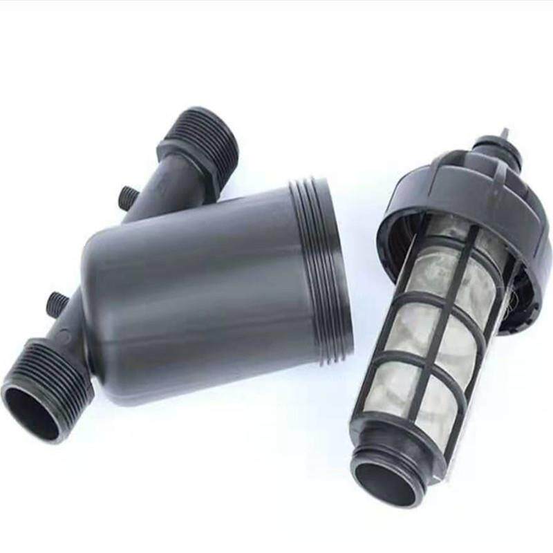 滴灌喷灌过滤器手动网式叠片过滤器抗堵塞可清洗Y型网式过滤器