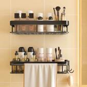 Shower Caddy Bathroom Storage Metal drill Shampoo Shelves