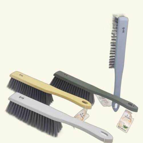 Soft Bristle Cleaning Brush, Large Long-Handle Bed Brush, Be