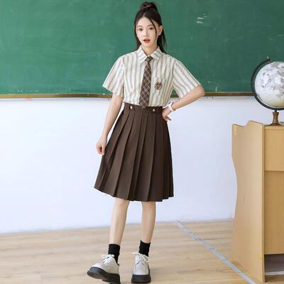 新款小学生毕业照班诵服中学生大合唱团歌诗朗服装台初中生舞装演