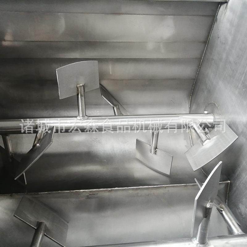 商用馄饨肉馅真空拌馅机宠物肉泥罐头拌馅机全自动香肠真空拌馅机