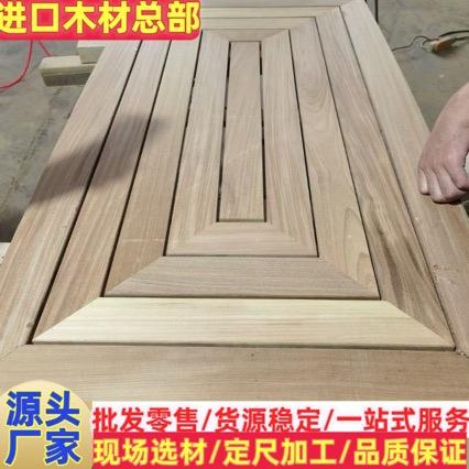 菠萝格原木大口径板材规格料室内外园林古建工程建筑木方