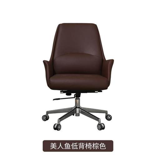 正品加高久坐办公板椅可仰休闲简约电背脑老椅舒适靠转椅商务沙座