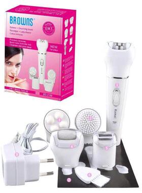 5in1 facial epilator women electric female epilator face ha
