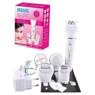5in1 facial epilator women electric female epilator face ha