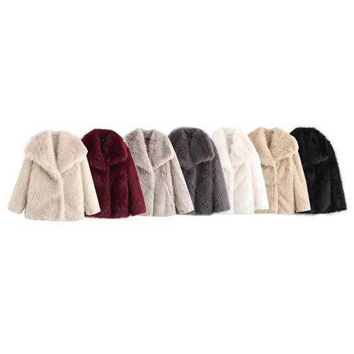 Women's fashionable synthetic warm jacket