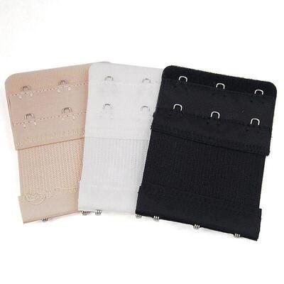 1pc 3 hooks soft bra extender strap buckle extension 3 color