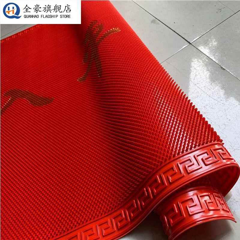 矽胶地垫入户门垫刮泥垫 家用商场烫金字刮泥蹭土防滑垫 门口脚垫