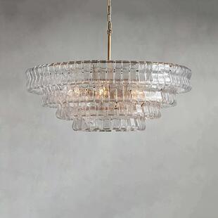 吊灯主拉诺复古餐厅灯设计师奢玻璃Murano法式轻设计穆拉灯穆拉诺