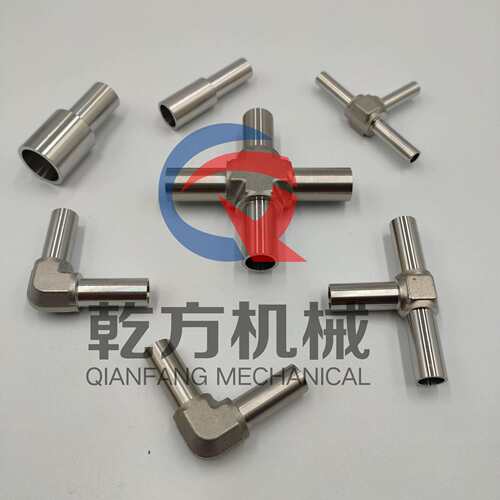 BA超洁净304（316L）对焊三通/仪表管件/高纯气体管道接头
